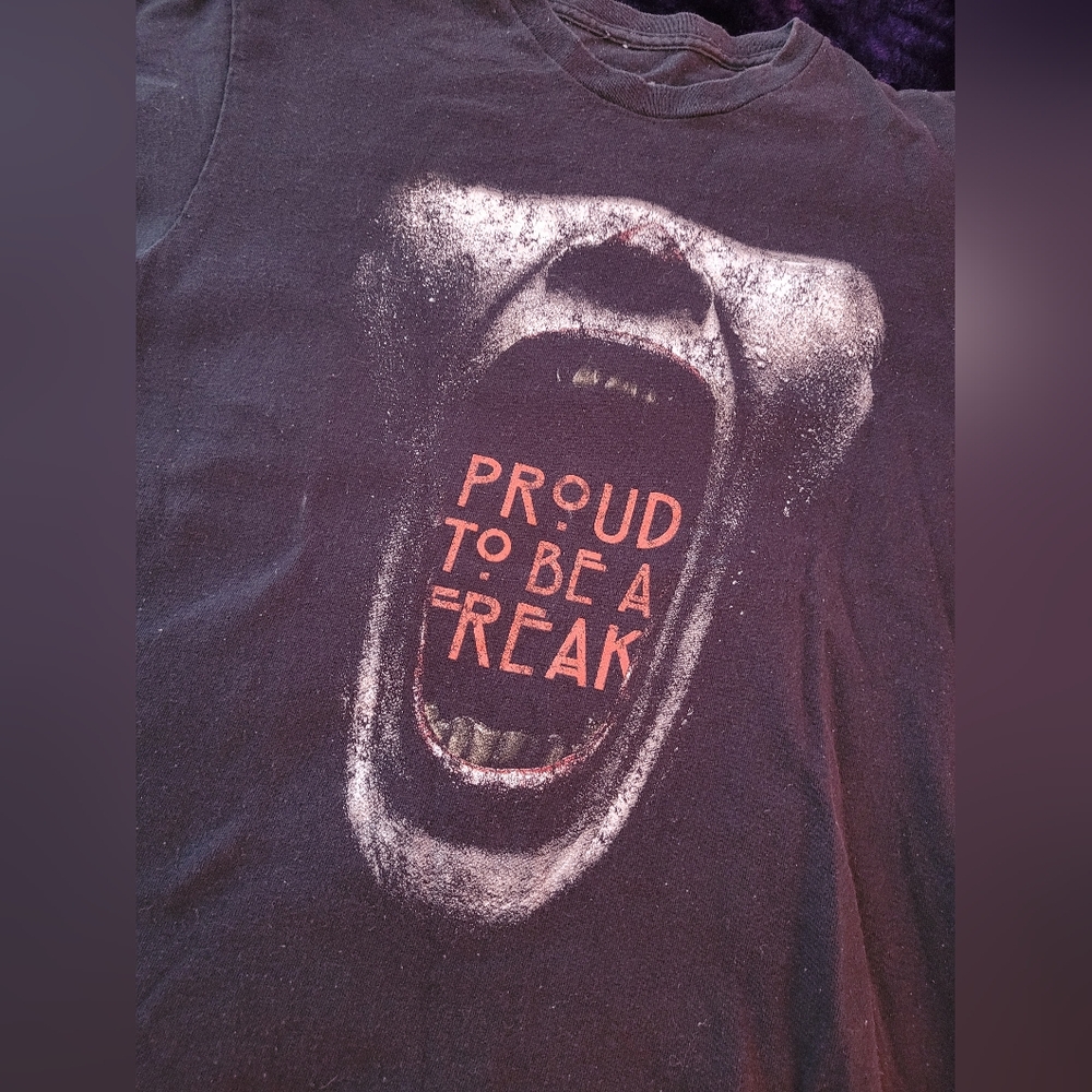 American horror story "proud to be a freak" tee shirt